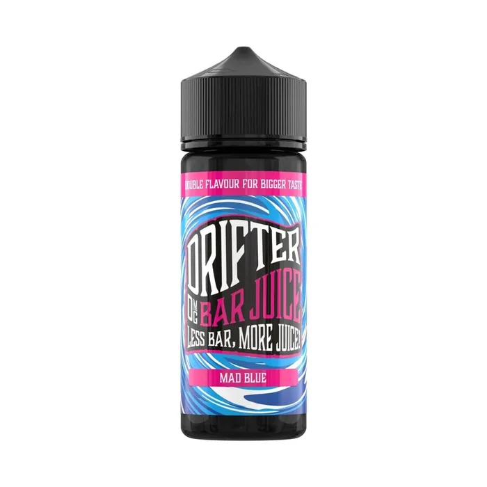 Drifter Bar – Mad Blue 50/50 100ml Shortfill Eliquid