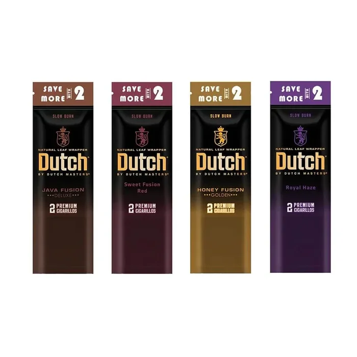 Dutch Premium Cigarillos 2-Pack (30ct Display Box)