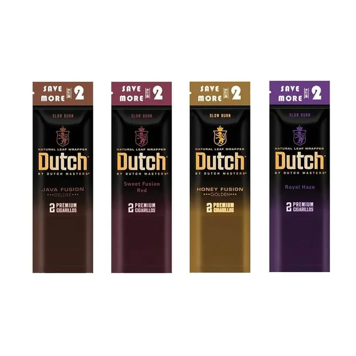 Dutch Premium Cigarillos 2-Pack (30ct Display Box)