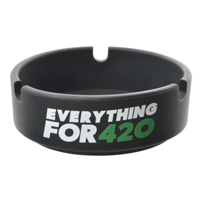 EF420 Round Silicone Ashtray – 3.5in