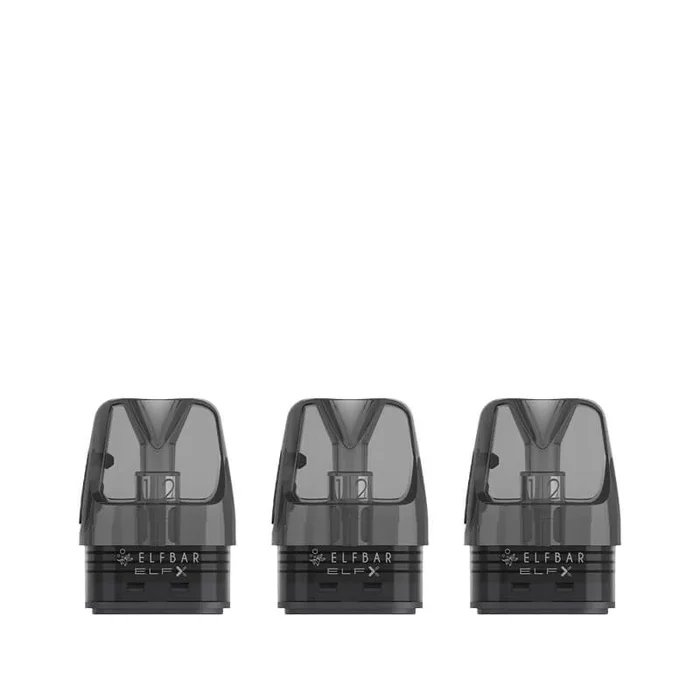 Elfbar Elfx Dual Mesh Replacement Vape Pods 2ml – 3 Pods