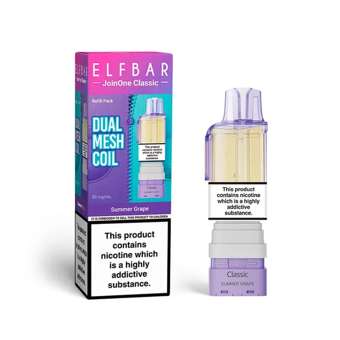 ELFBAR JoinOne Summer Grape Prefilled Pod + Refill