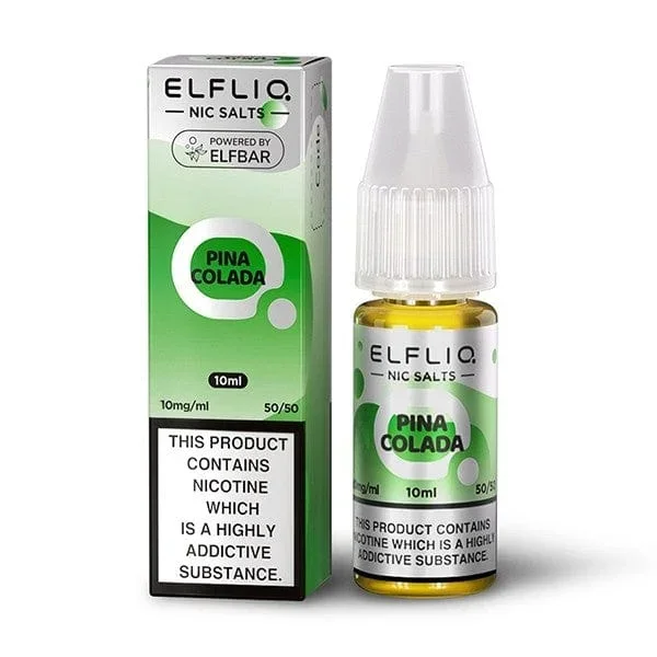 ElfLiq Nic Salt 10ml – Pina Colada Elf bar e-liquid