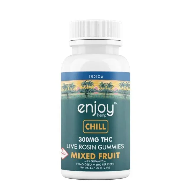 Enjoy Hemp Delta 9 THC Live Rosin Gummies 300mg