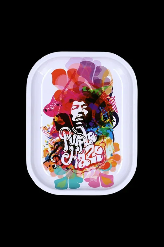 Famous Brandz Rolling Tray – Jimi Rainbow Haze