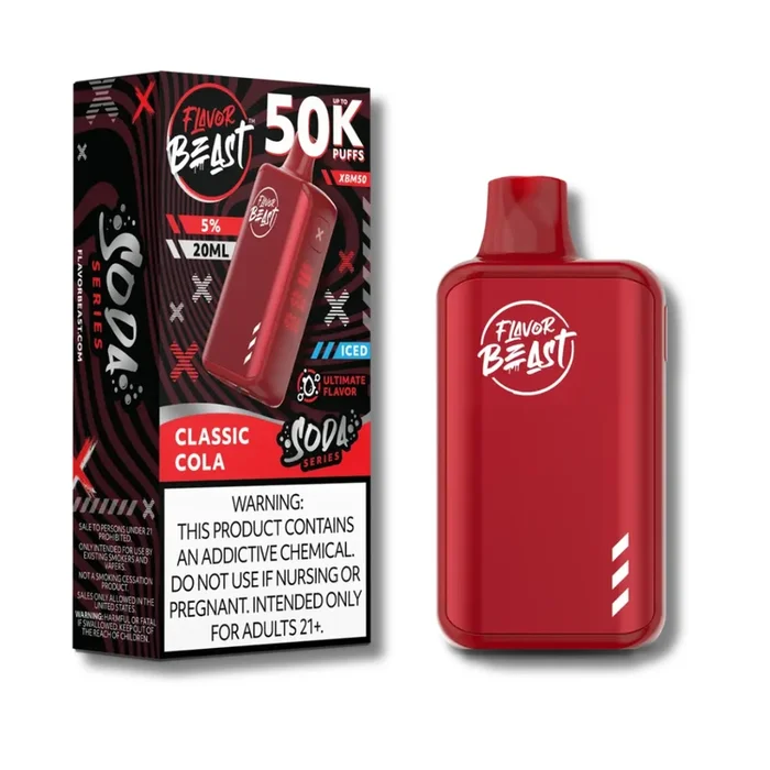 Flavor Beast XBM50 Disposable Vape 50K