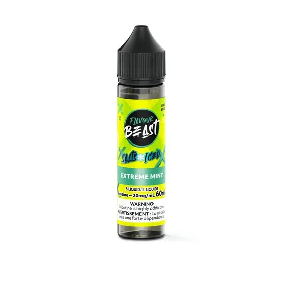Flavour Beast E-Liquid 60mL Salts – Extreme Mint Iced