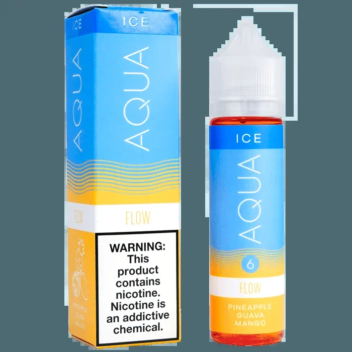 FLOW ICE By AQUA E-Liquid (60ml)(ON SALE)