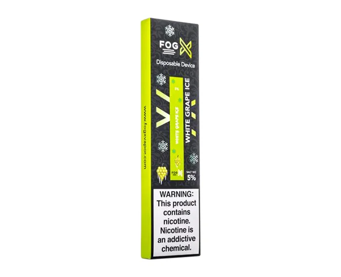Fog X Vapor White Grape Ice Disposable Device