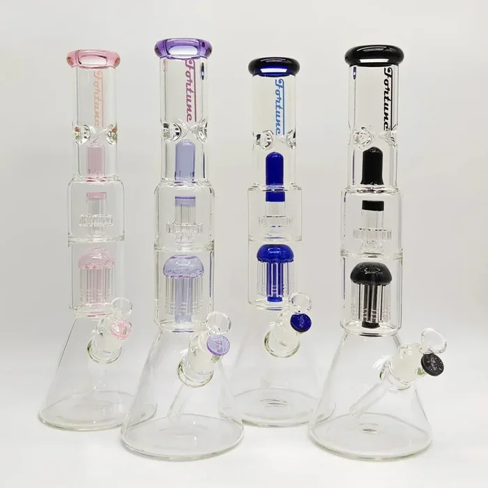 Fortune – 16″ 7mm Double-Disk Percolator Beaker