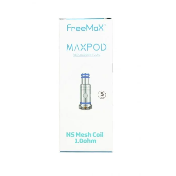 FreeMaX MaxPod Replacement Coils 5 Pack – NS MESH COIL 1.0ohm