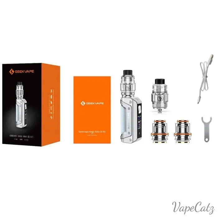 Geekvape Aegis Solo 3 Internal Battery Mod Kit with Z Subohm Tank 3000mAh 5.5ml