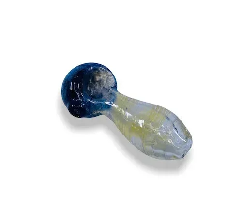 Glass Hand Pipe – Bubble Belly (3.5″)
