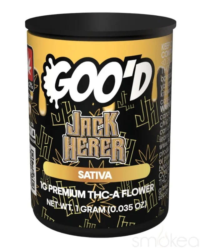 Goo’d 1g Premium THCA Flower – Jack Herer