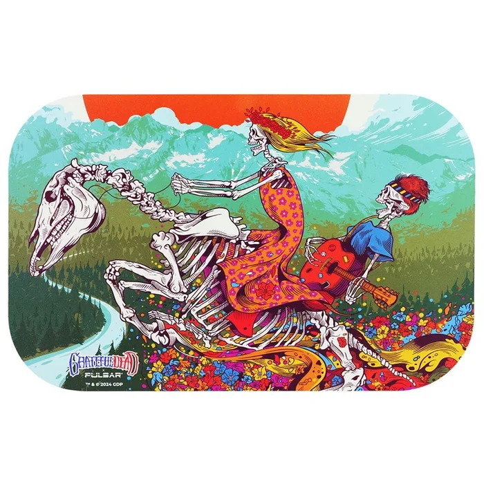 Grateful Dead x Pulsar Magnetic Rolling Tray Lid – Dead Horse / 11″ x 7″