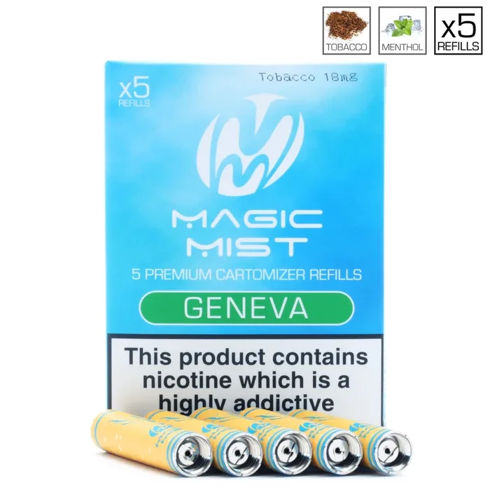 Green Smoke Refills & Cartridges by MagicMist