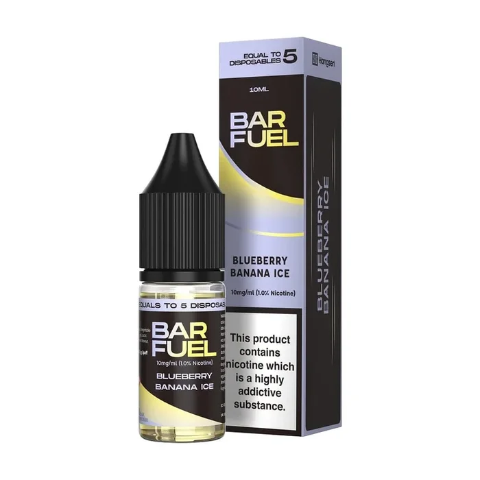 Hangsen Bar Fuel – Blueberry Banana Ice Nic Salt 10ml