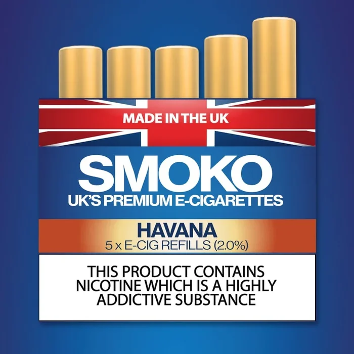 Havana Cigar E-Cigarette Refills – UK Made Cigalike Refills