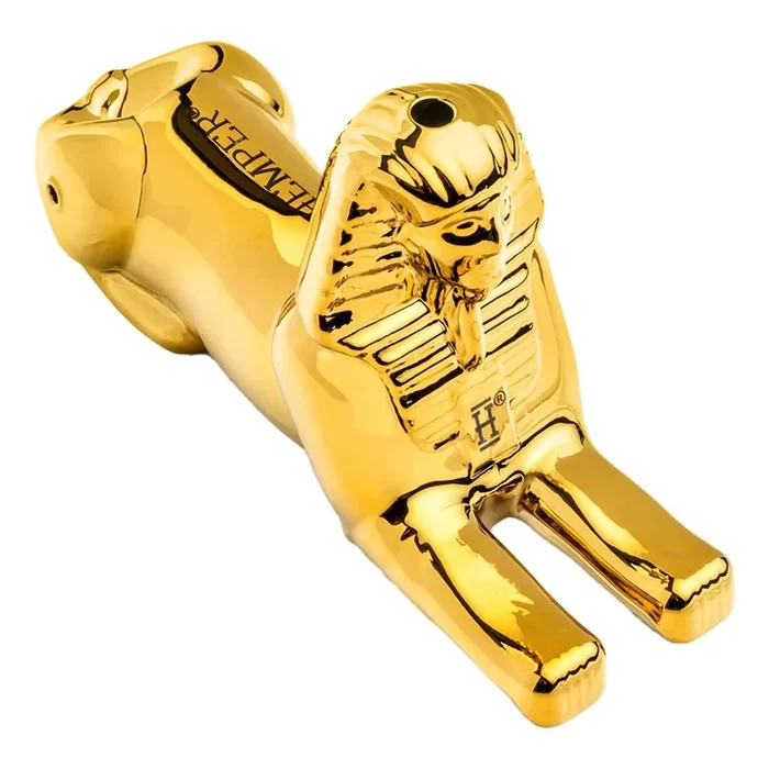 Hemper Ancient Egypt Sphinx Glass Hand Pipe – 5″