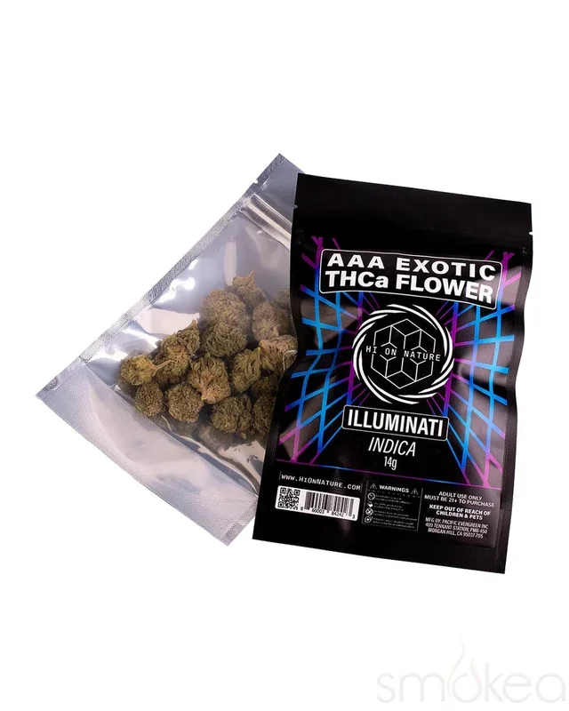Hi On Nature 14g AAA Exotic THCA Flower – Illuminati