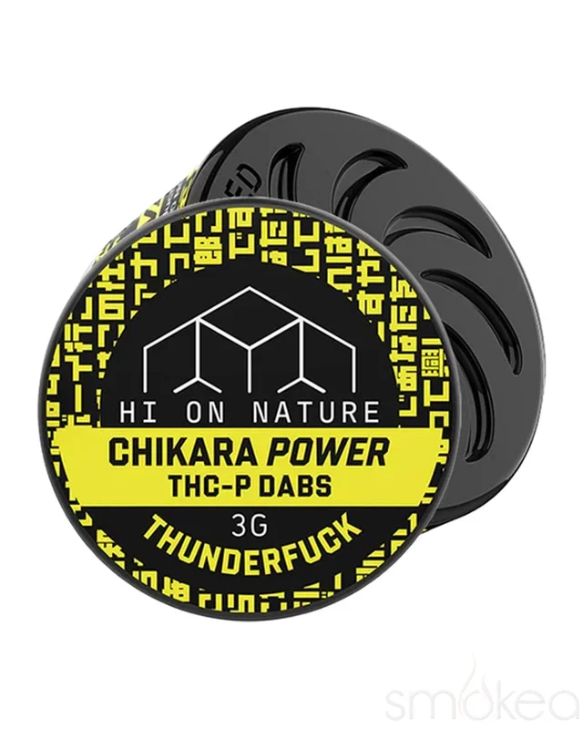 Hi On Nature 3g THCP + HHCP Chikara Power Dabs – Thunderfuck