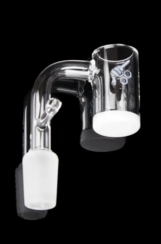 Honeybee Herb Honey & Milk Enail Quartz Banger – Yellow Line