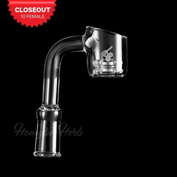 HONEYCOMB KNOT QUARTZ BANGER – 90° DEGREE | YL