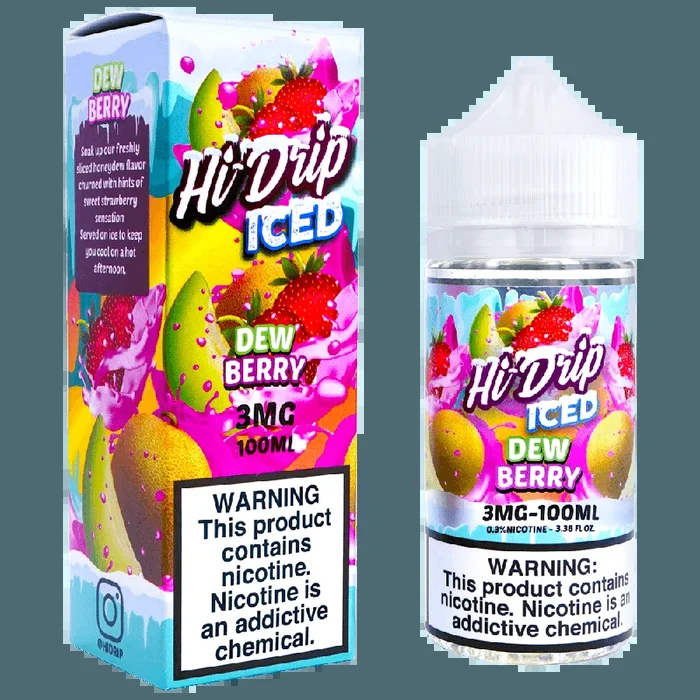 ICED Dewberry By HI-DRIP E-Liquid (100ml)