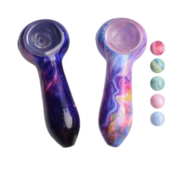 Jade Stone Glass Pipe
