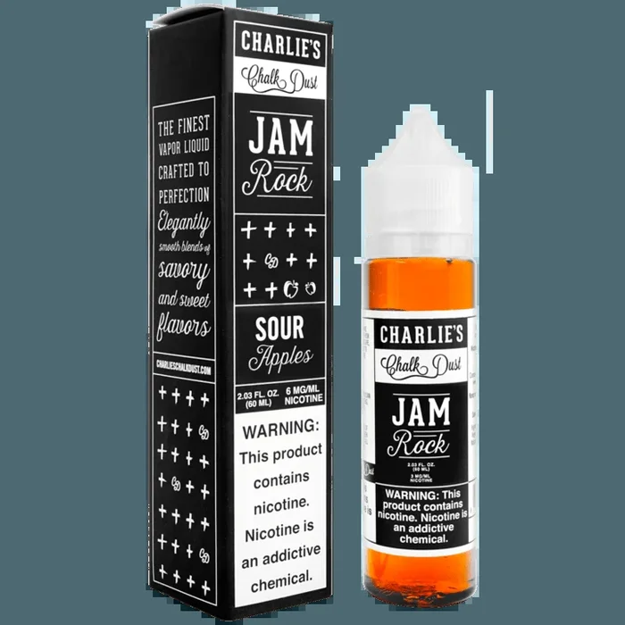 Jam Rock By Charlies Chalk Dust E-liquid (60ml) (ON SALE)