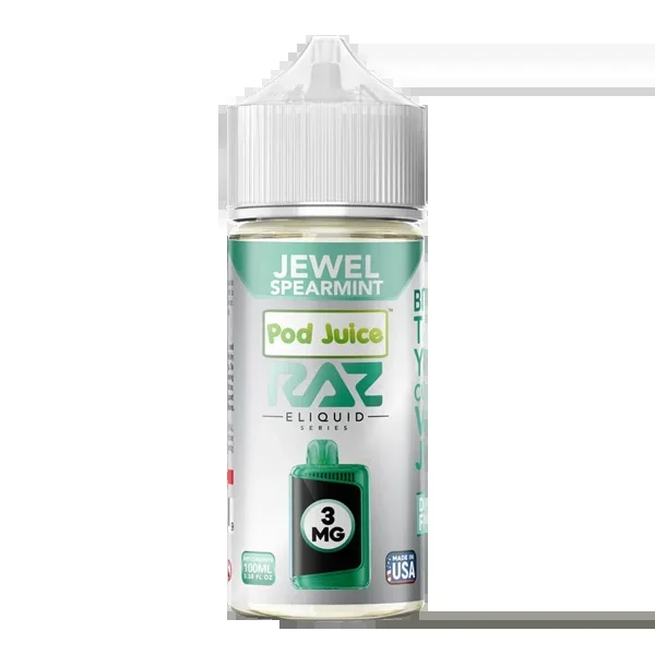 Jewel Spearmint RAZ X Pod Juice 100ml