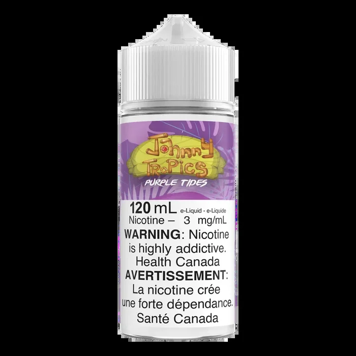 Johny Tropics 120mL E-liquid – Purple Tides