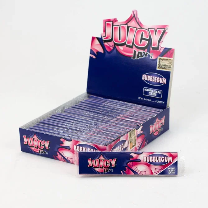Juicy Jay’s King Size Slim BubbleGum flavoured papers