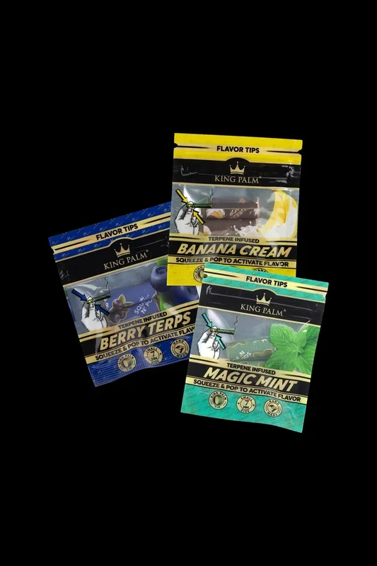 King Palm Flavors Filter Tips – Mixed Bundle 3pk