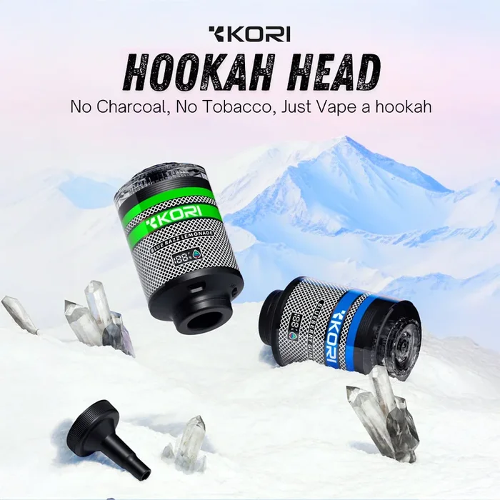 KORI “Hookah Head” 100K 2-in-1 Disposable E-Hookah -100,000 Puff