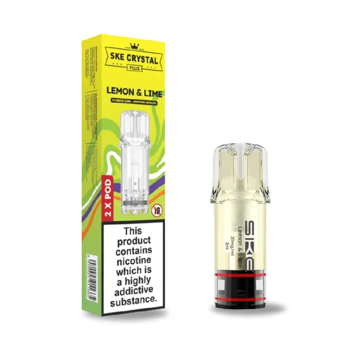 Lemon & Lime Pods – SKE Crystal PLUS Pods