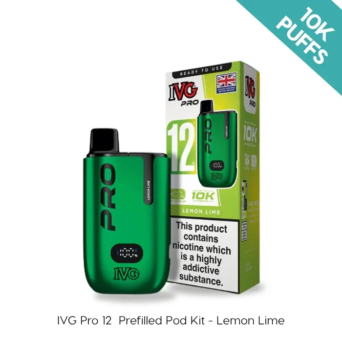Lemon Lime – IVG PRO 12 Prefilled Kit
