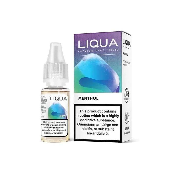 LIQUA ELEMENTS 10ml Liquid – Menthol – Refreshingly Strong