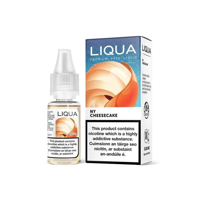 LIQUA ELEMENTS 10ml Liquid – NY Cheesecake – Dessert Series
