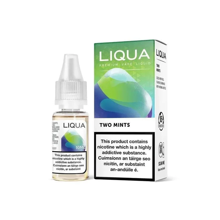 LIQUA ELEMENTS 10ml Liquid – Two Mints – Refreshingly Strong