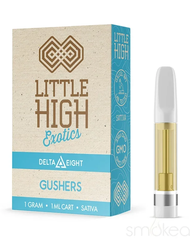 Little High 1g Delta 8 Cartridge – Gushers