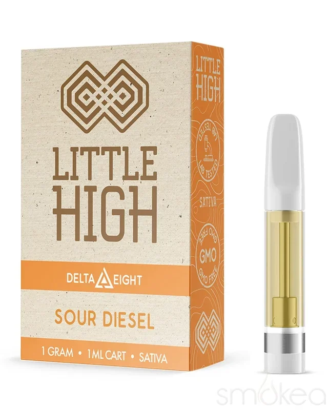 Little High 1g Delta 8 Cartridge – Sour Diesel