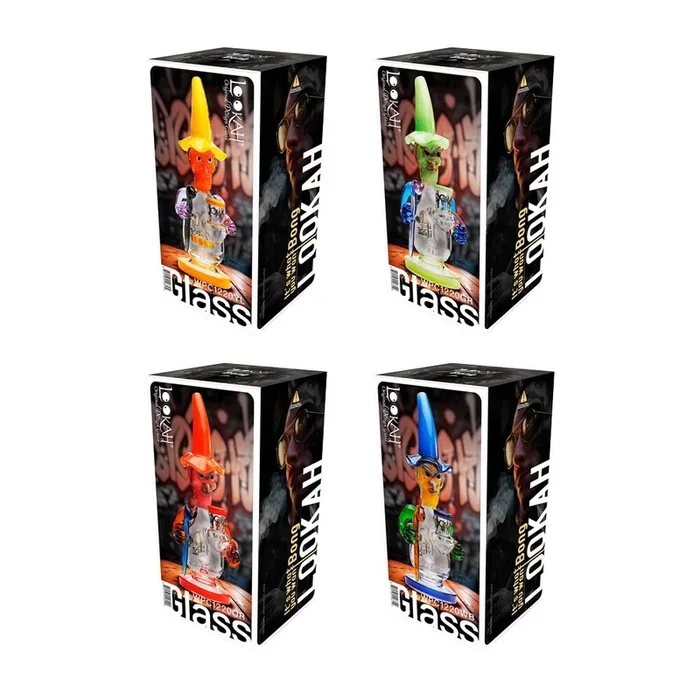 Lookah 12” Cool Mystic Wizard Dab Rig (WPC1220YL)