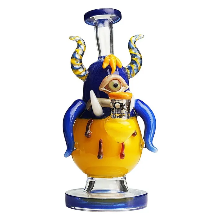 Lookah 8″ Mini One-Eyed Big-Bellied Monster Dab Rig