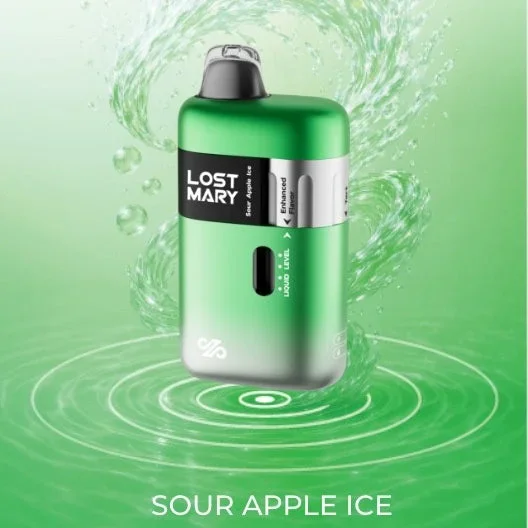 Lost Mary Ultrasonic 35K – Sour Apple Ice Disposable Vape
