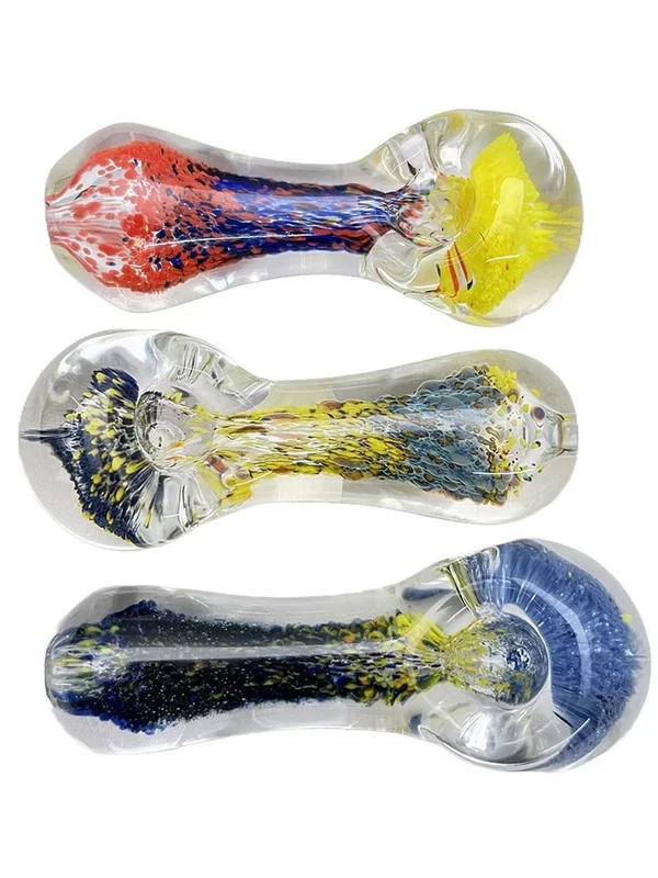 Low Fungi Frit Spoon Hand Pipe