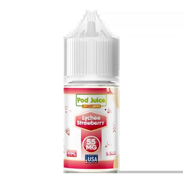 Lychee Strawberry Pod Juice 30mL