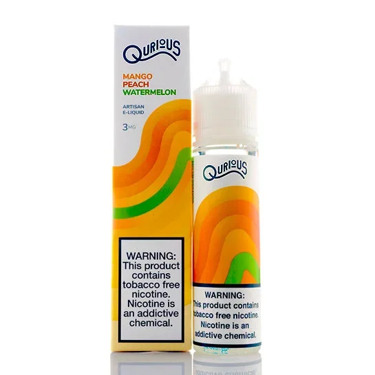Mango Peach Watermelon – Qurious E-Juice (60 ml)