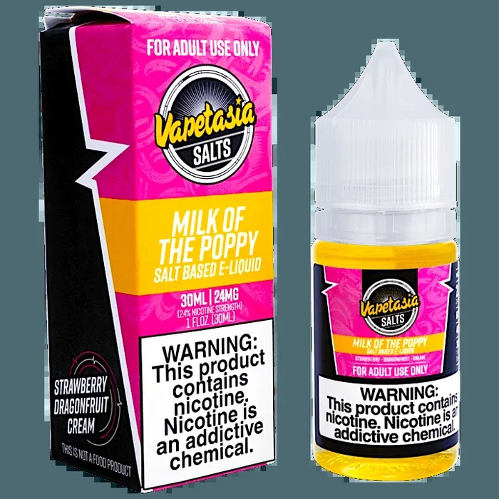 Milk of The Poppy Salt Nic By Vapetasia (30ml)