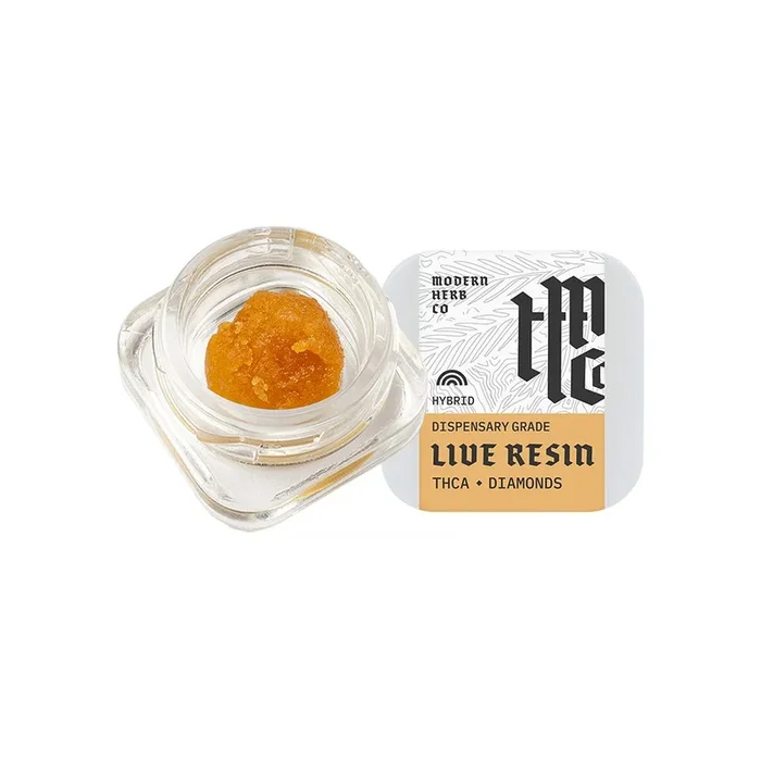 Modern Herb Co Dispensary Grade Live Resin THCA Dabs – 2g